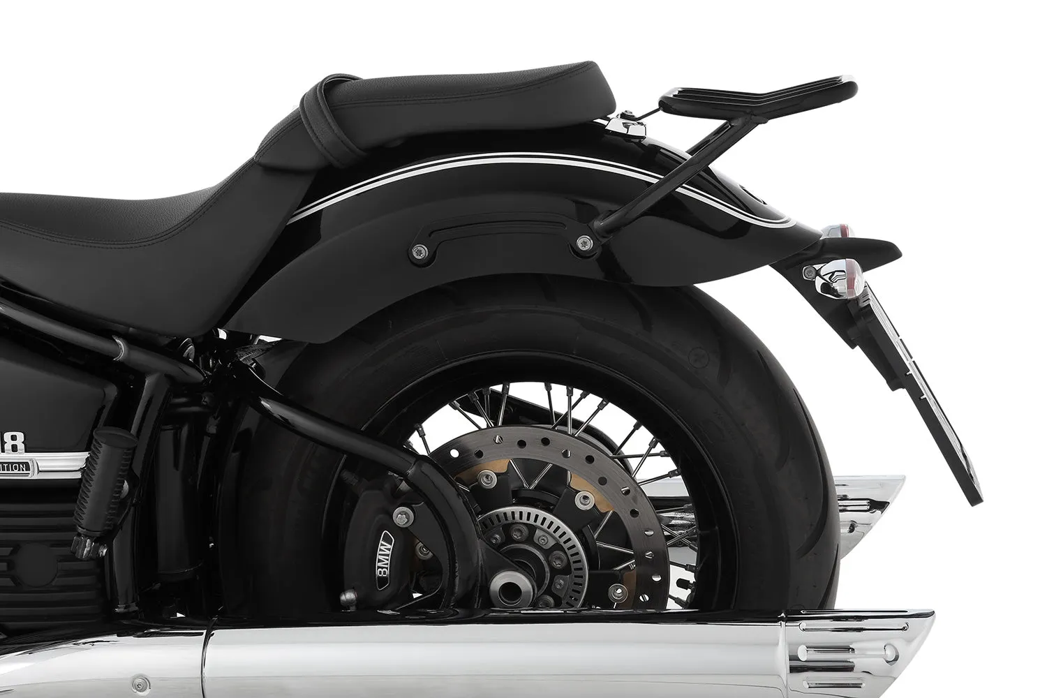 BMW R18 Ergonomics - Rear Luggage Rack