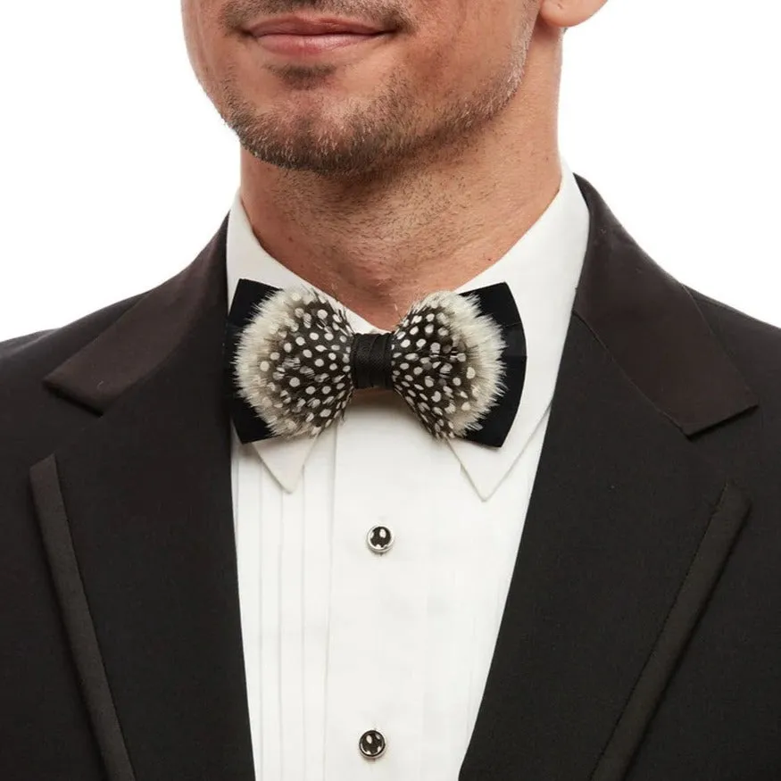 Brackish Drifter Feather Bow Tie