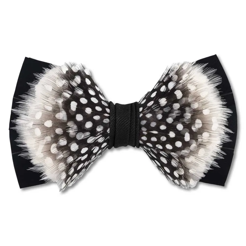 Brackish Drifter Feather Bow Tie