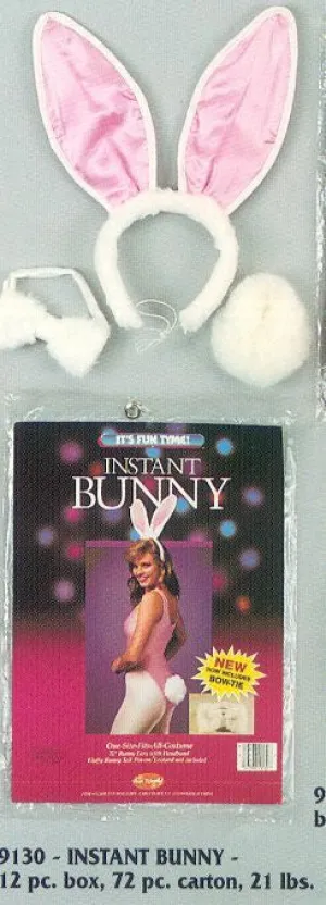 Bunny Instant Adult  Costume Accessories