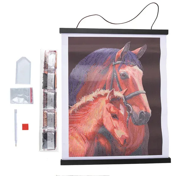 CA Scroll Kit: Chestnut Mares