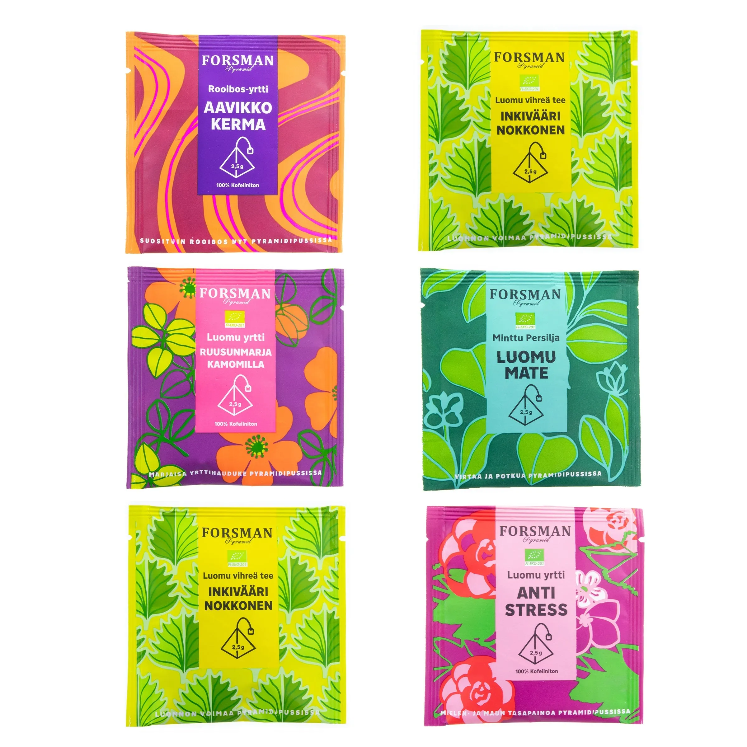 Cafe display D | 48 x 2.5g | - pyramid tea