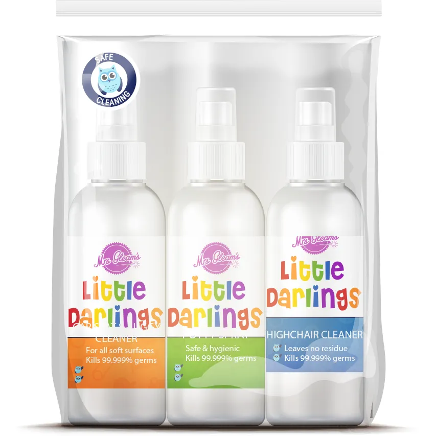 Car Seat/Buggy, Toy and Potty Cleaners - 3 Pack - 100ml Each