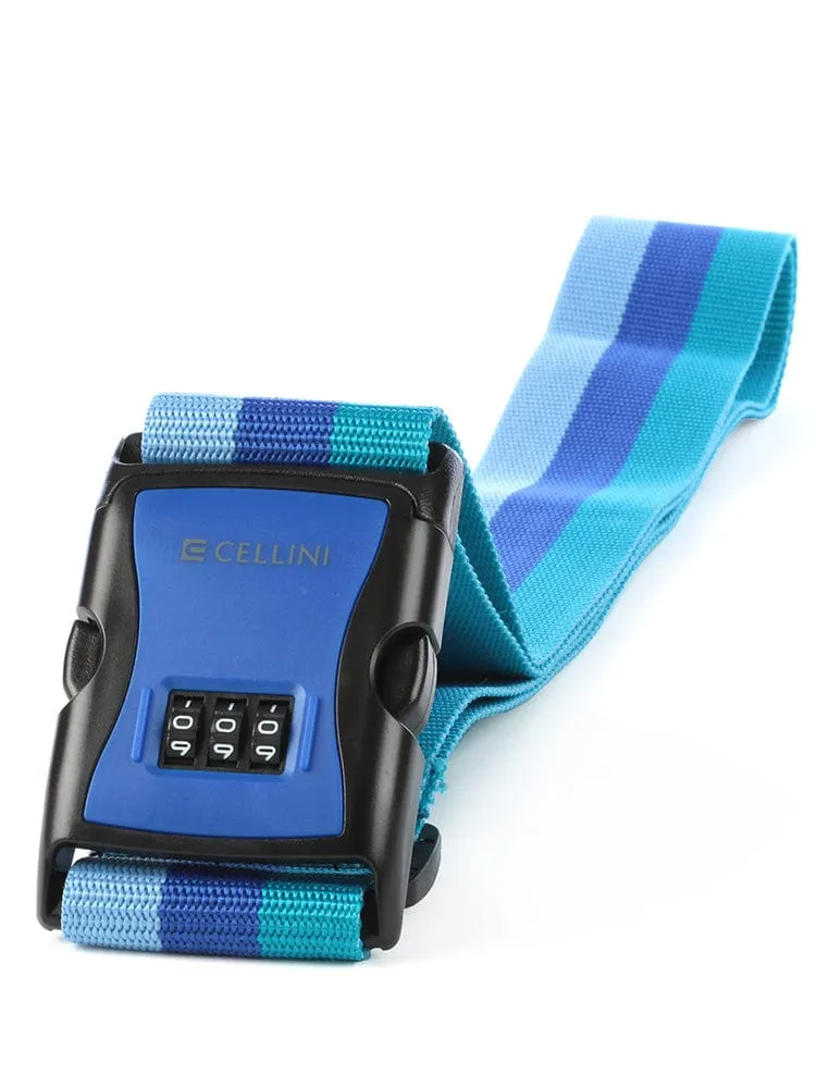 Cellini Accessories Luggage Strap Combo Lock 330056