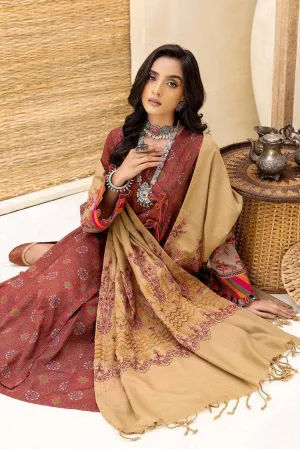 Charizma Khaddar/Embroidered Pashmina Shawl/Limited Edition