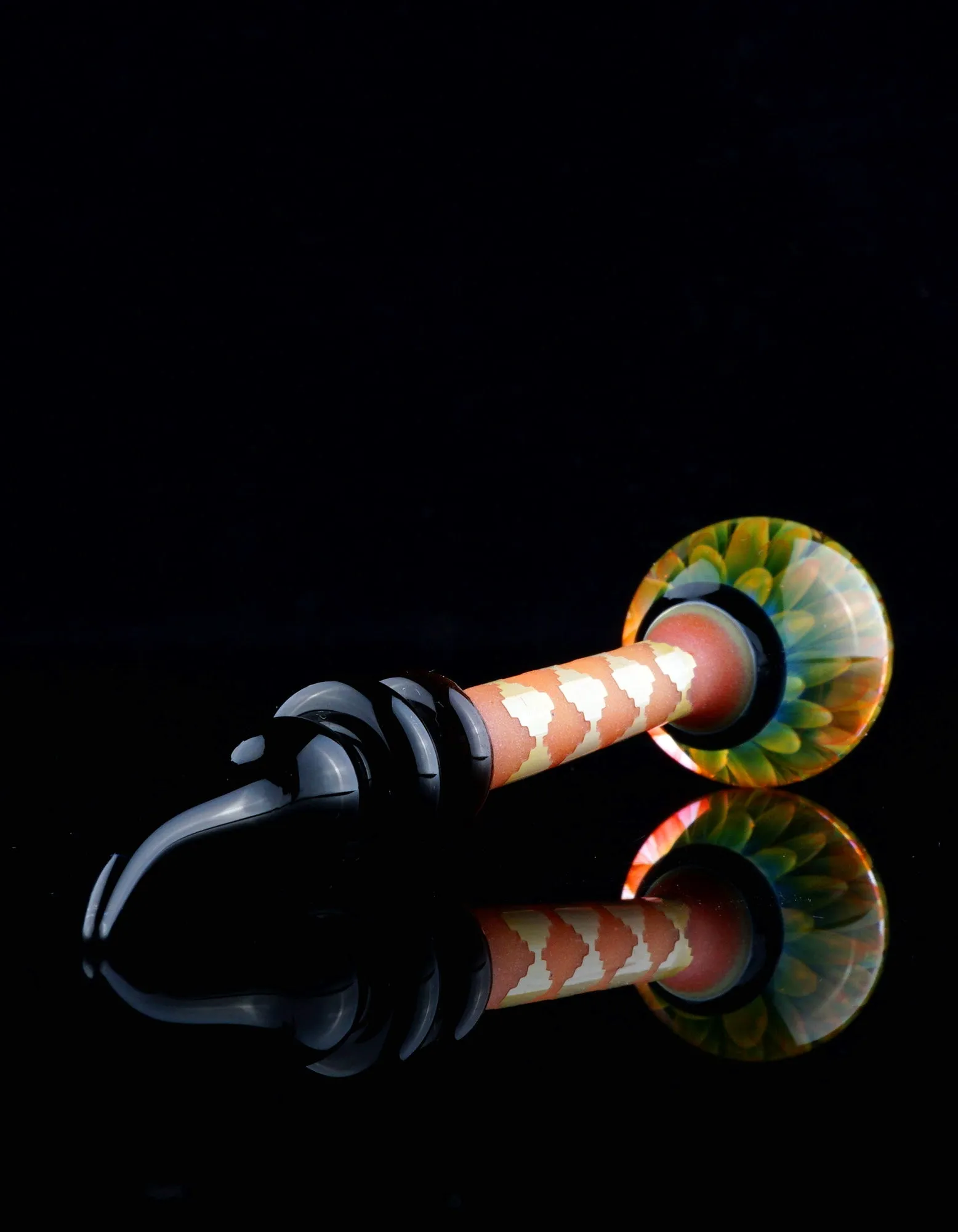 Checkered Fume Implosion Dabber