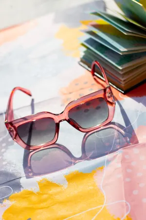 Chunky Angled Square Sunglasses