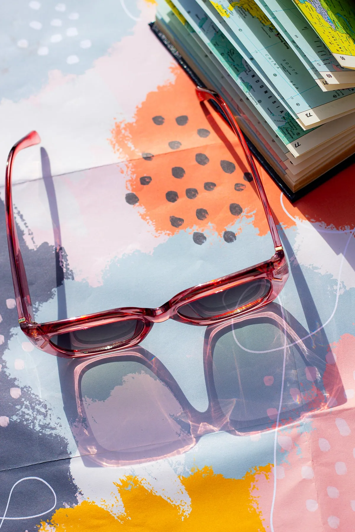 Chunky Angled Square Sunglasses