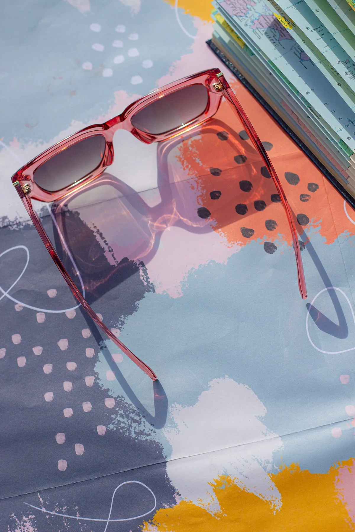 Chunky Angled Square Sunglasses