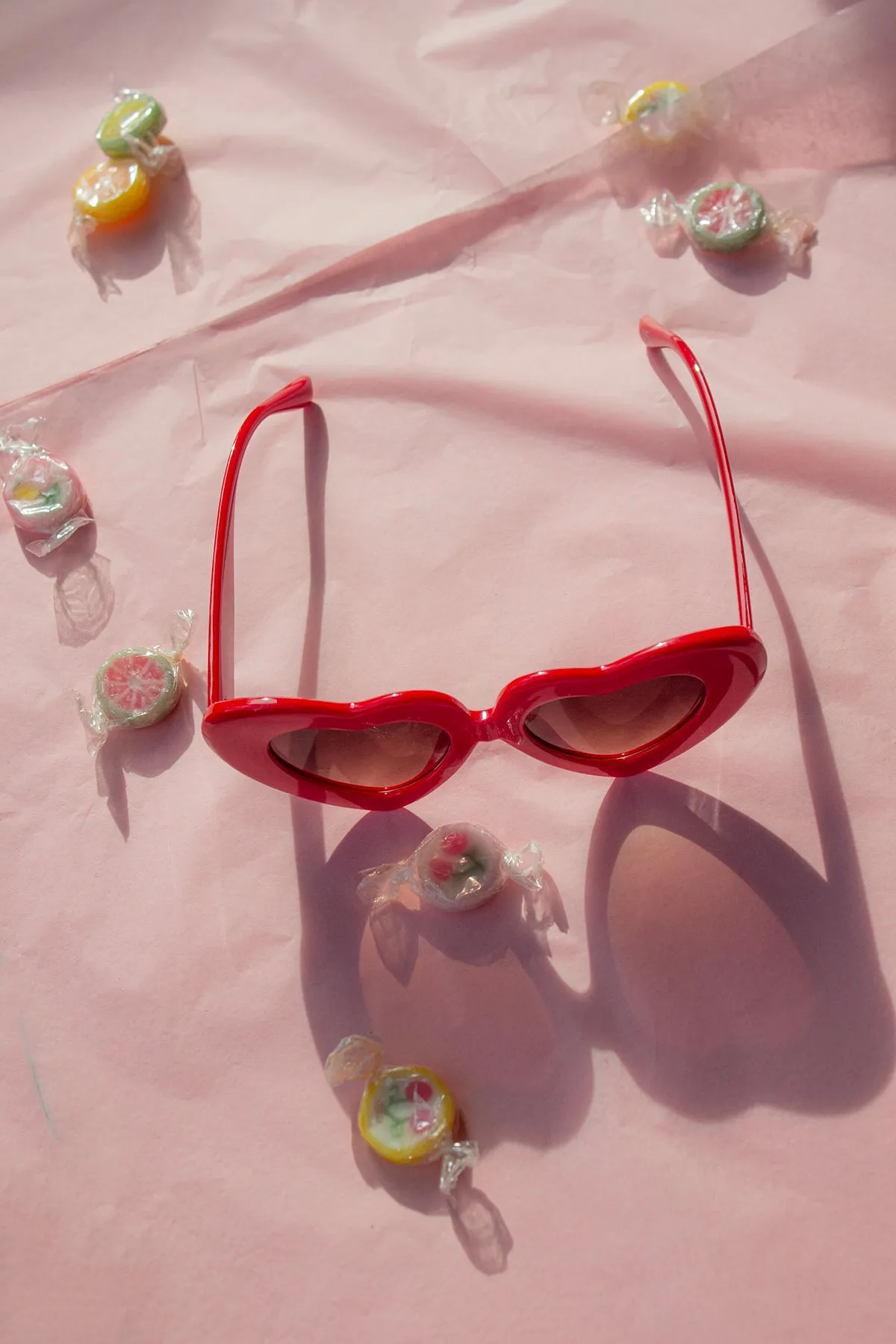 Chunky Oversized Heart Sunglasses
