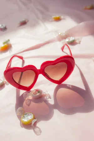 Chunky Oversized Heart Sunglasses