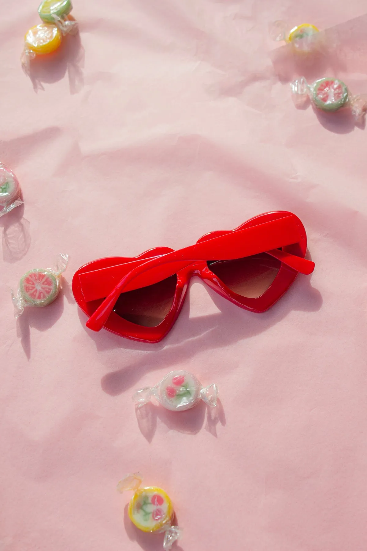 Chunky Oversized Heart Sunglasses