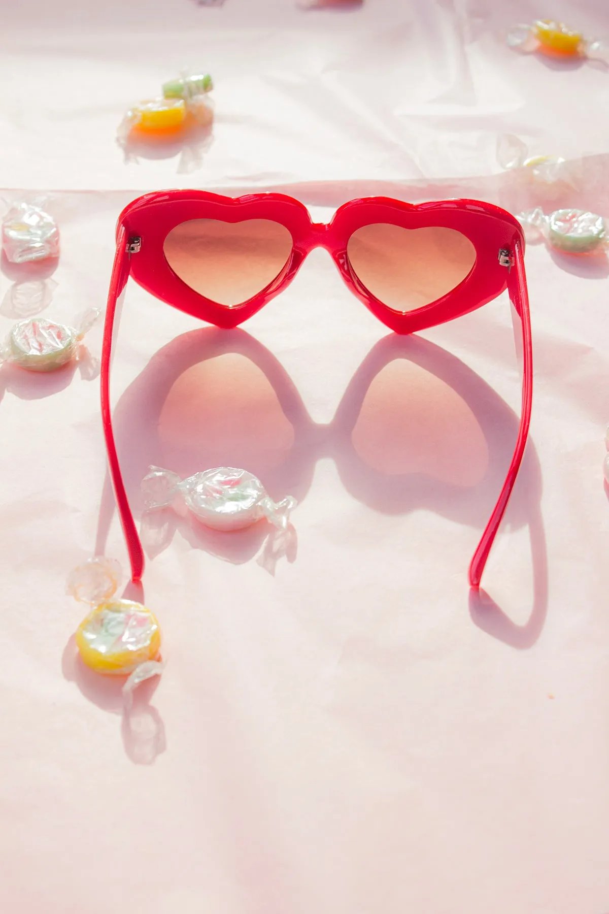 Chunky Oversized Heart Sunglasses