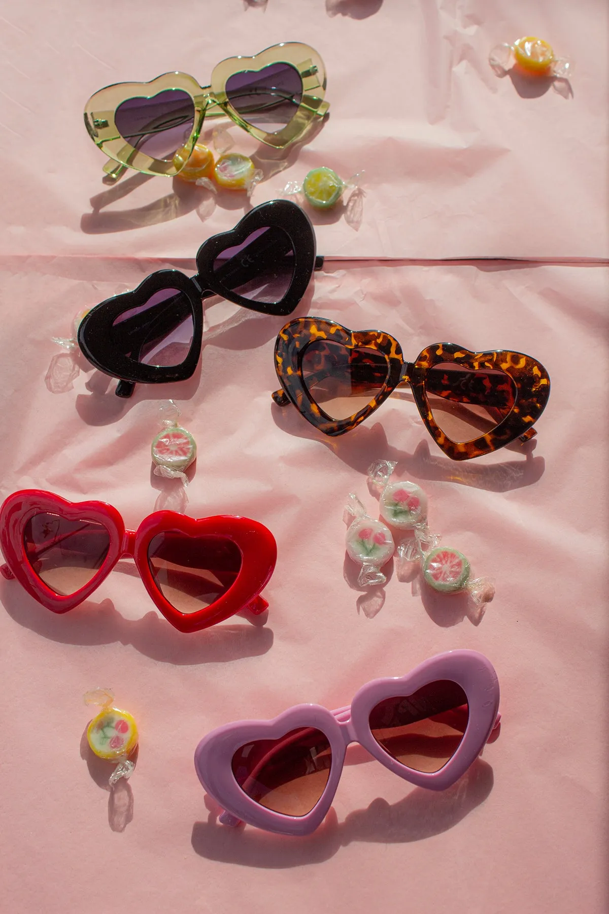 Chunky Oversized Heart Sunglasses
