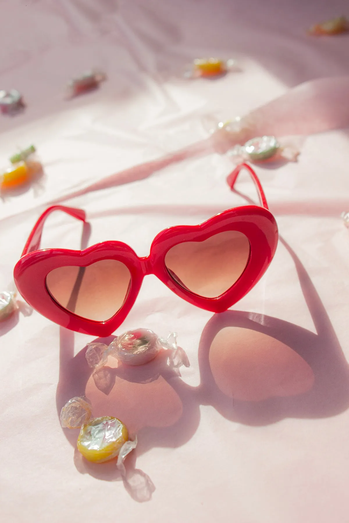 Chunky Oversized Heart Sunglasses