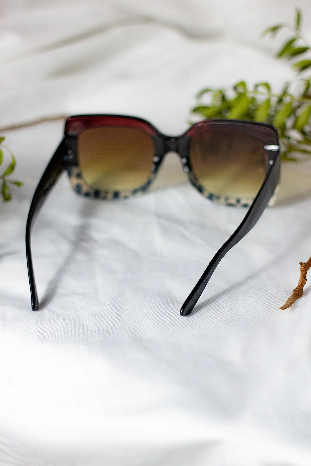 Chunky Oversized Statement Butterfly Sunglasses