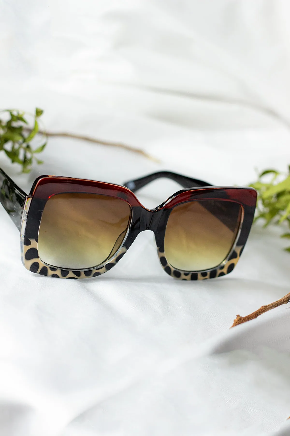 Chunky Oversized Statement Butterfly Sunglasses