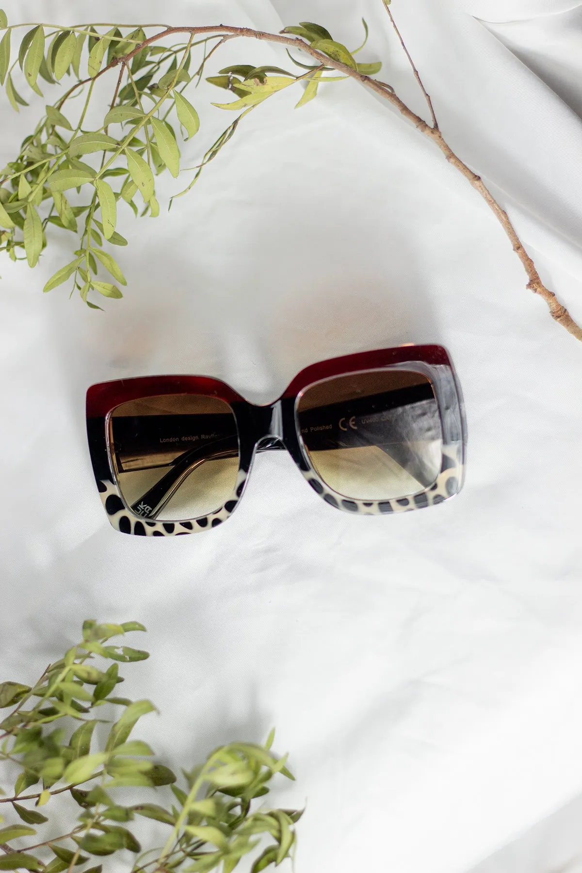 Chunky Oversized Statement Butterfly Sunglasses