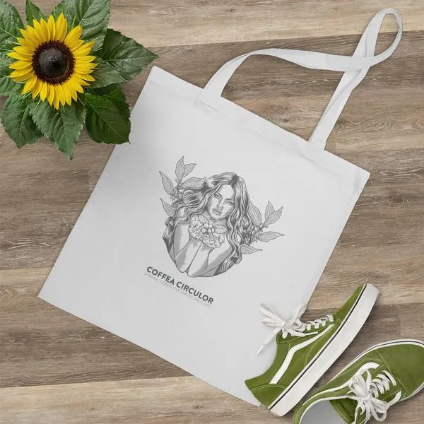 Coffea Circulor Angel and Evangelists Tote Bag Eco-Cotton