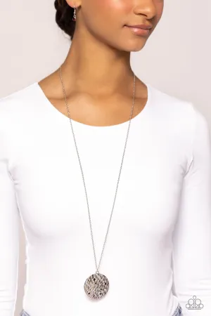COMET Below - Purple Necklace - Paparazzi Accessories