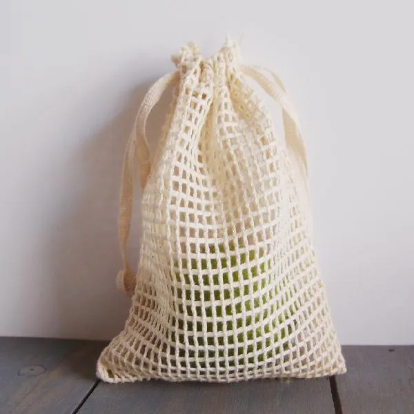 Cotton Mesh Bags (12 Pack)