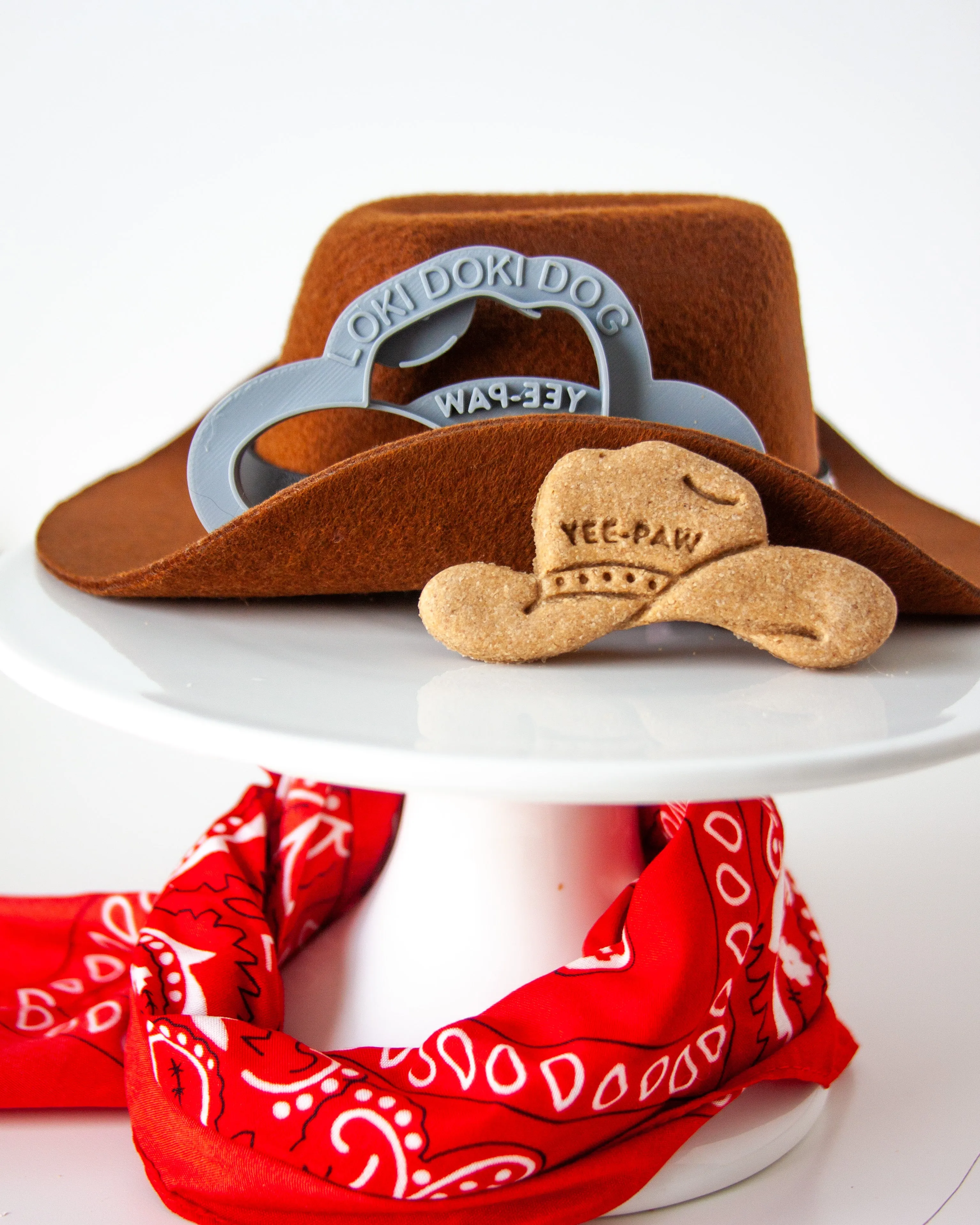 Cowboy Hat Cookie Cutter (Two Styles Available)
