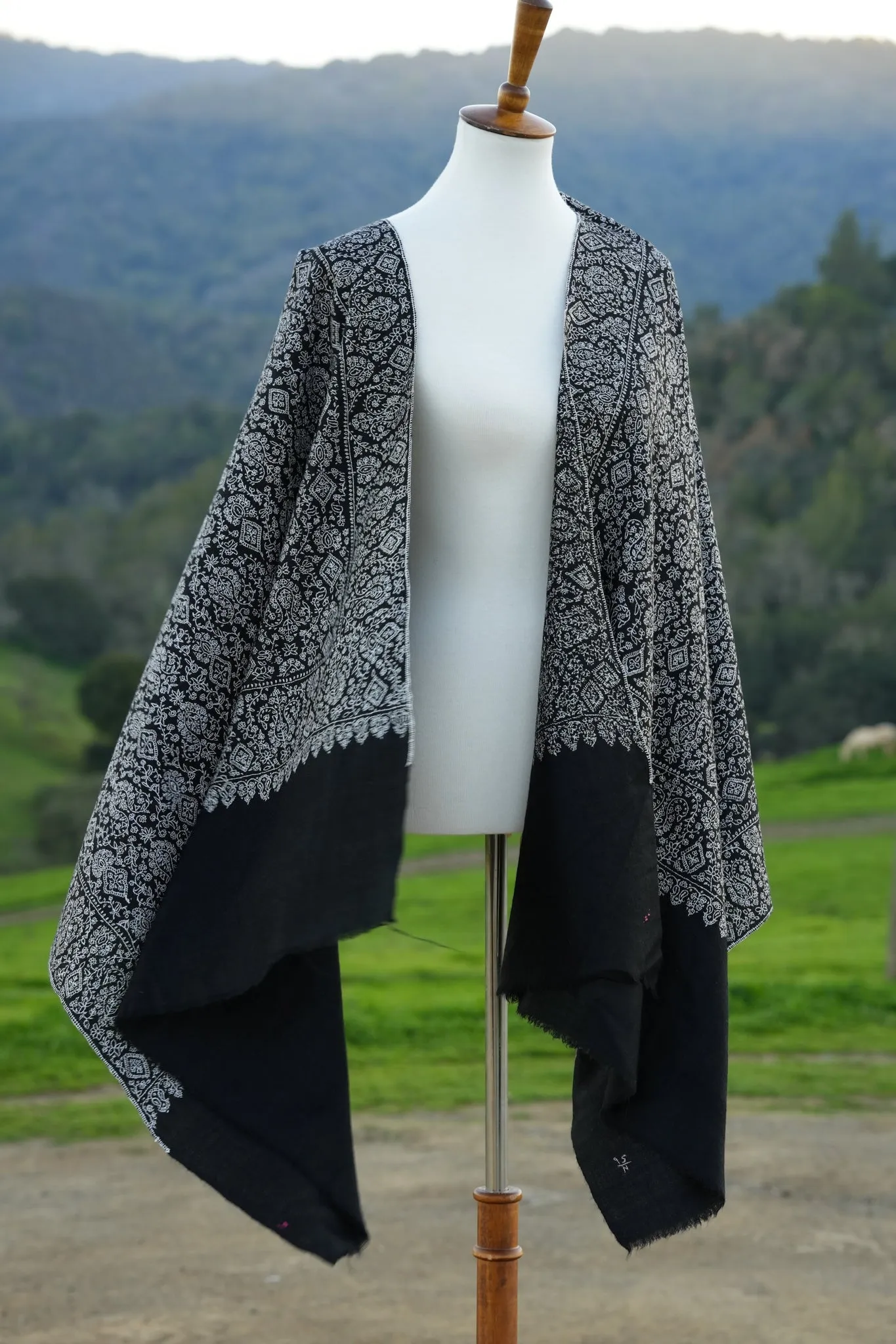 Dark Knight Pashmina Shawl