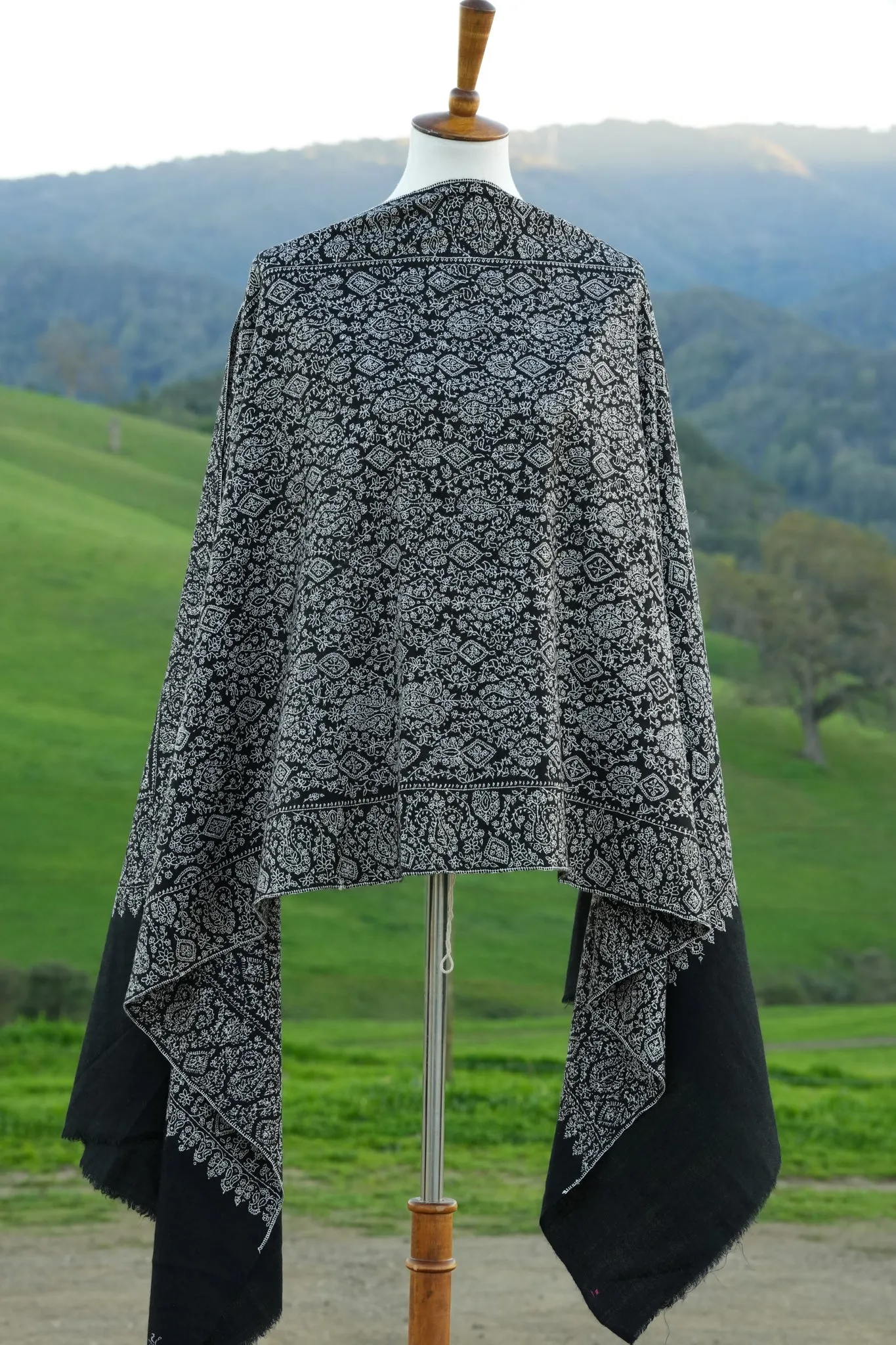 Dark Knight Pashmina Shawl