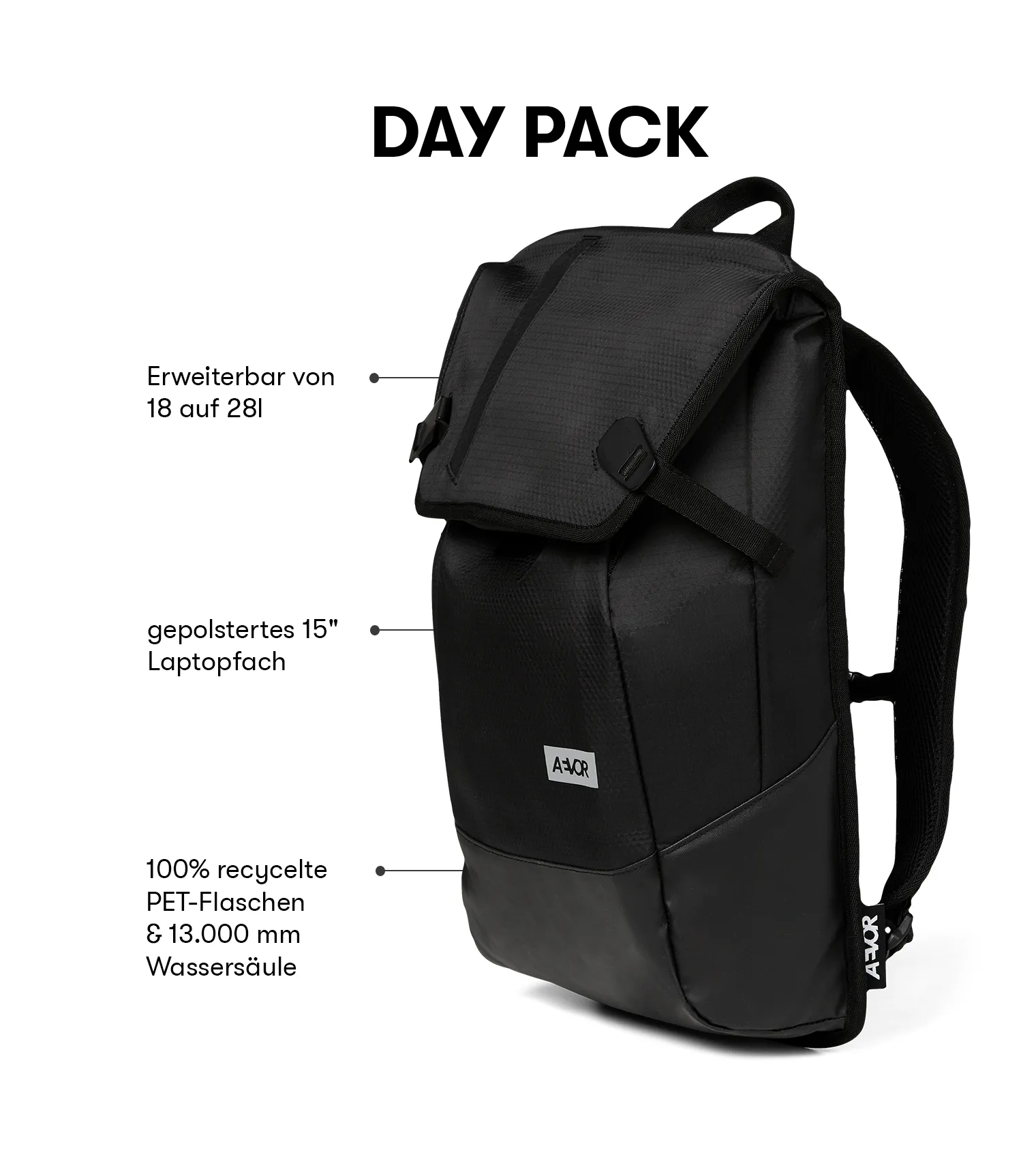 Daypack - Proof Black