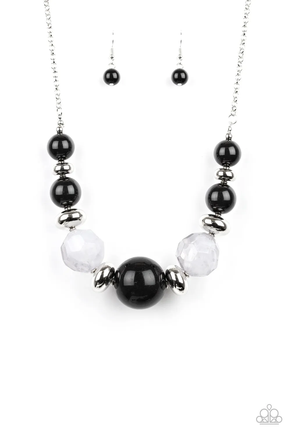 Daytime Drama - Black - Paparazzi Accessories