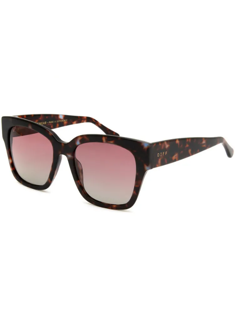 Diff- Bella II: Wine Tortoise   Wine Gradient Polarized