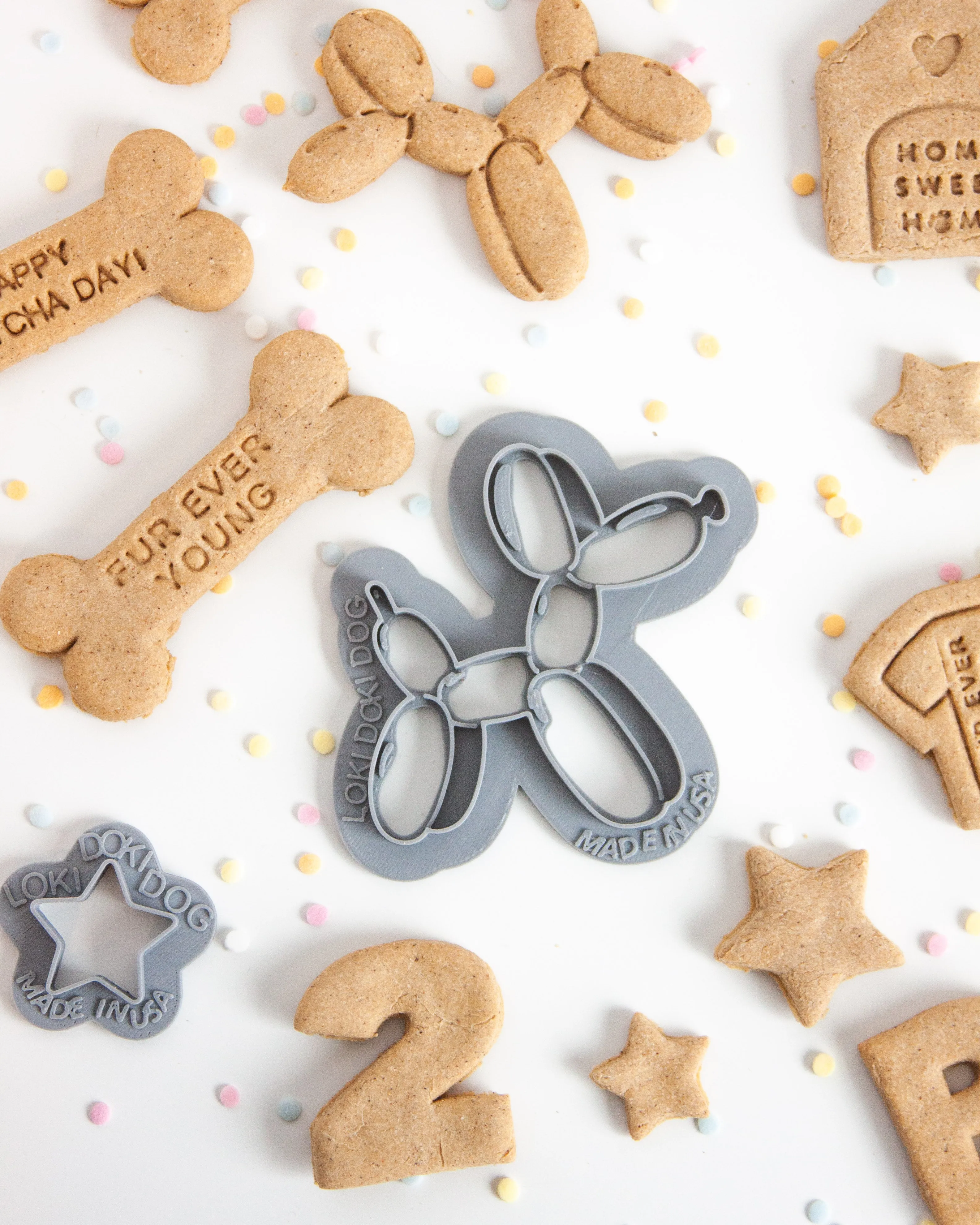 Dog Balloon Animal Cookie Cutter