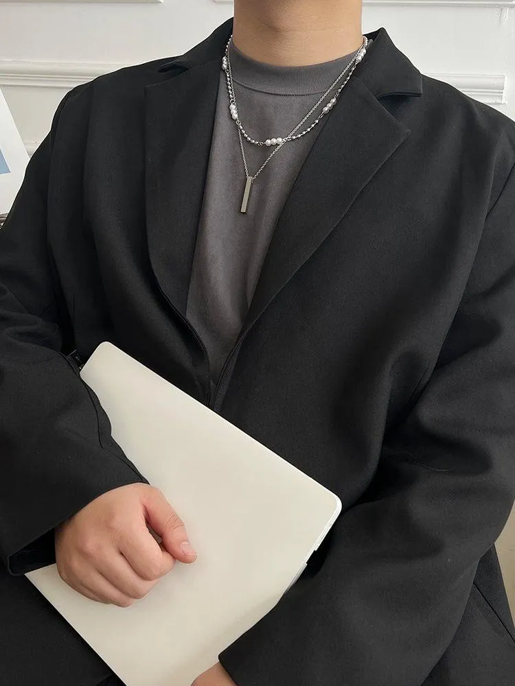 Double Pendant Necklace