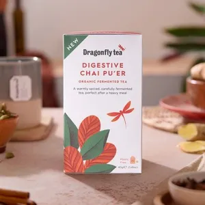 Dragonfly Tea | Chai Pu'er Digestive Tea | 20 bags