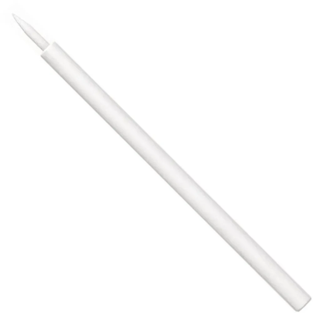 Eco-Friendly Eyeliner Applicator with White Paper Handle - 3.39" Long / 50 Pieces Per Bag X 12 Bags = Case of 600 Eyeliner Applicators