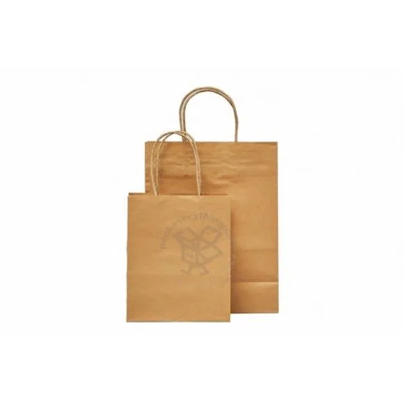 Eco-Kraft Paper Bag (Natural Kraft), 24 x 11 x 31cm (H)