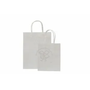 Eco-Kraft Paper Bag (White Kraft), 24 x 11 x 31cm (H)