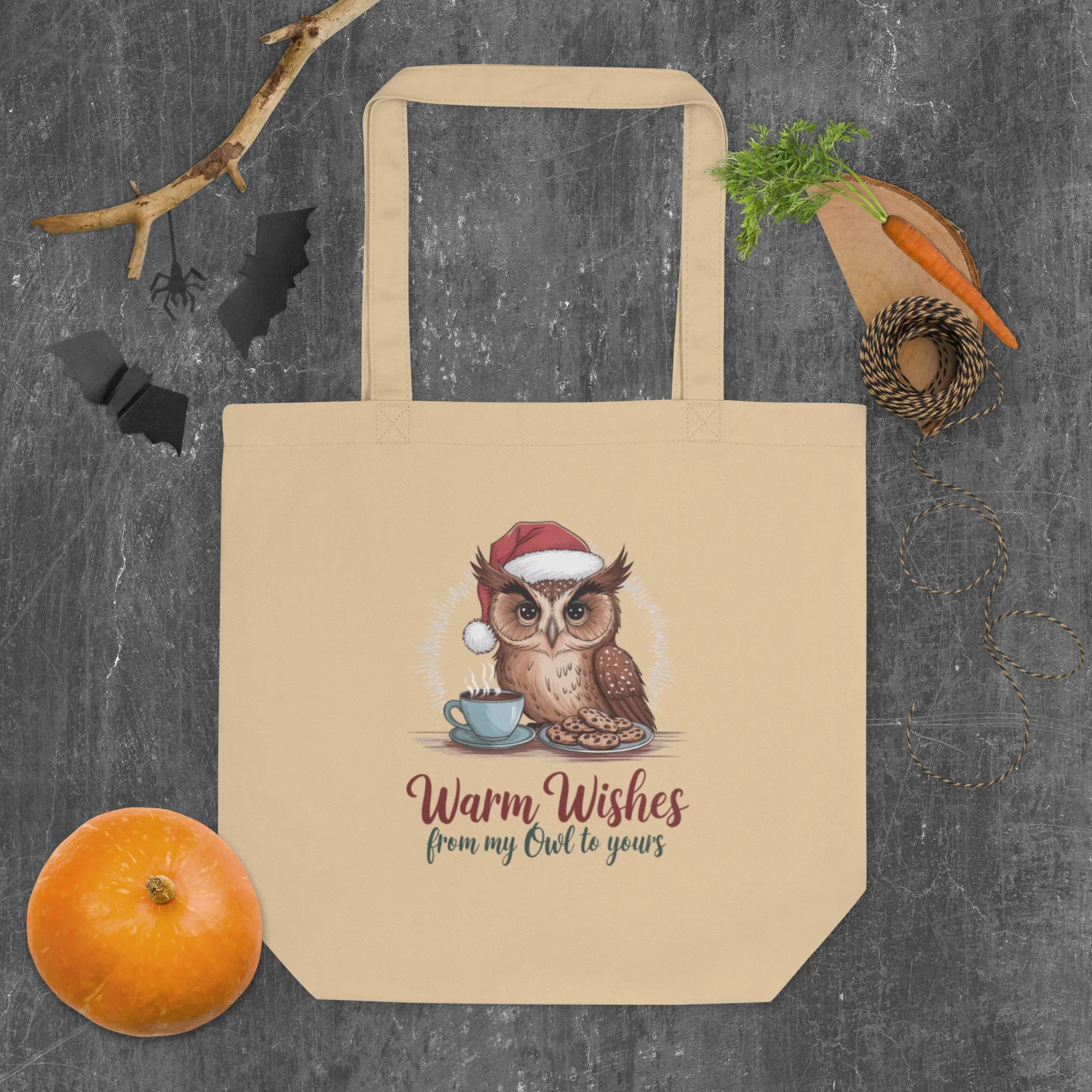 Eco Tote Bag: Owl Themed Sustainable, Versatile, and Stylish for Every Day