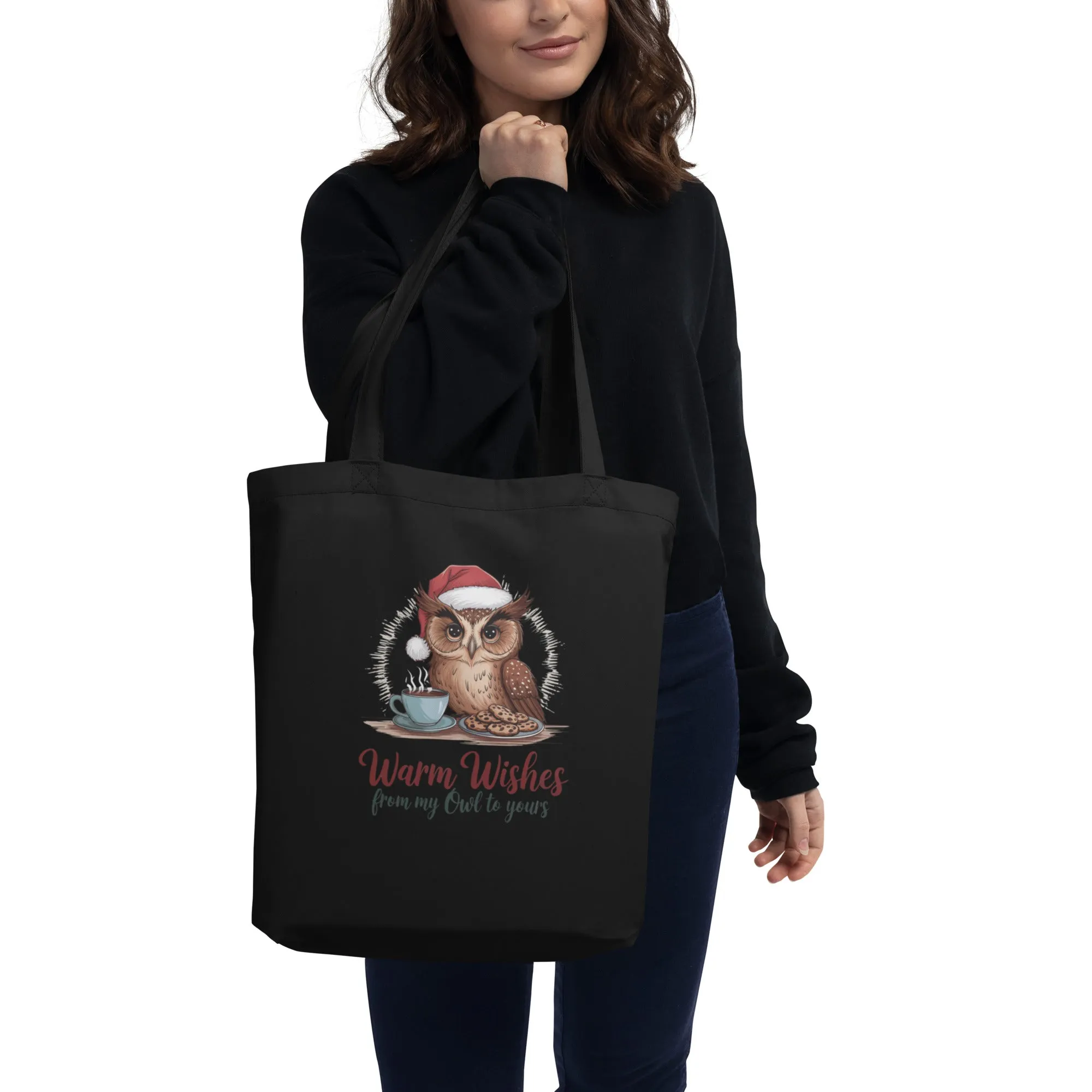 Eco Tote Bag: Owl Themed Sustainable, Versatile, and Stylish for Every Day