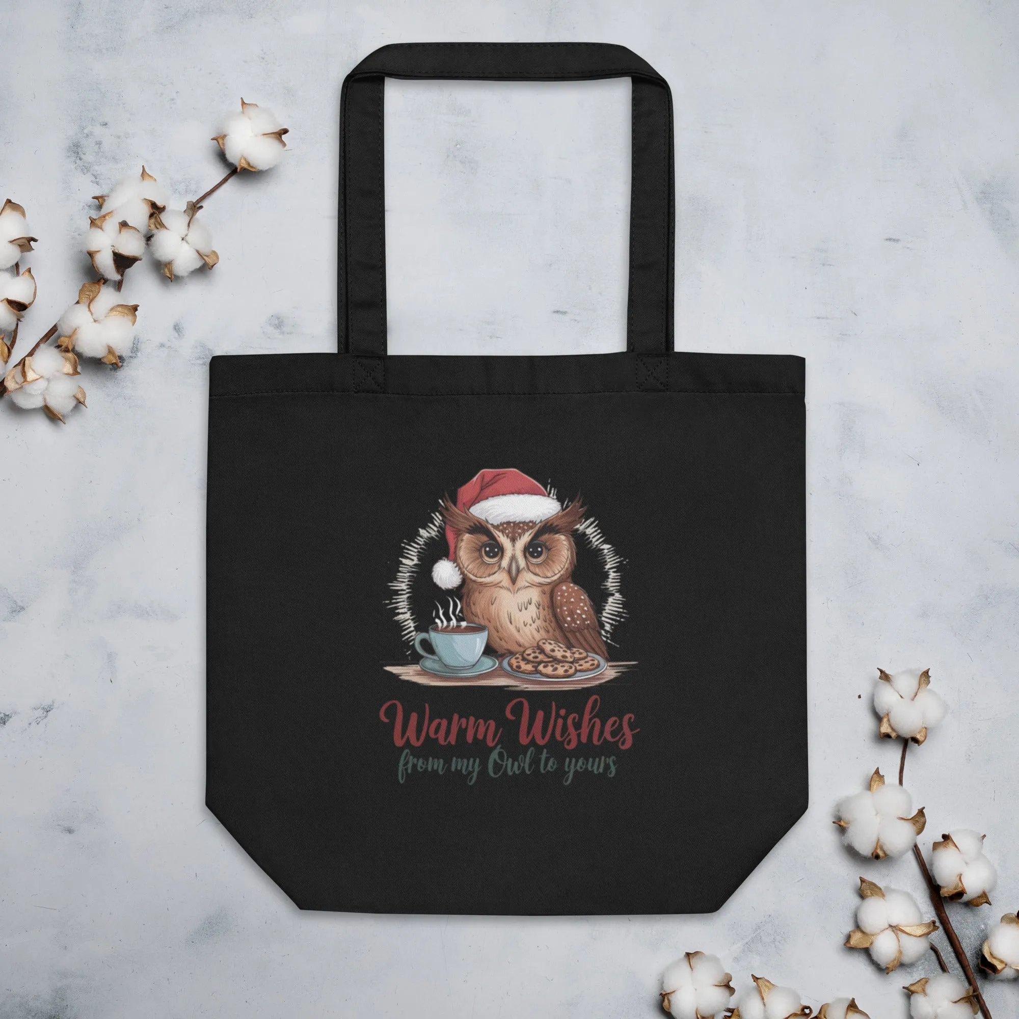 Eco Tote Bag: Owl Themed Sustainable, Versatile, and Stylish for Every Day