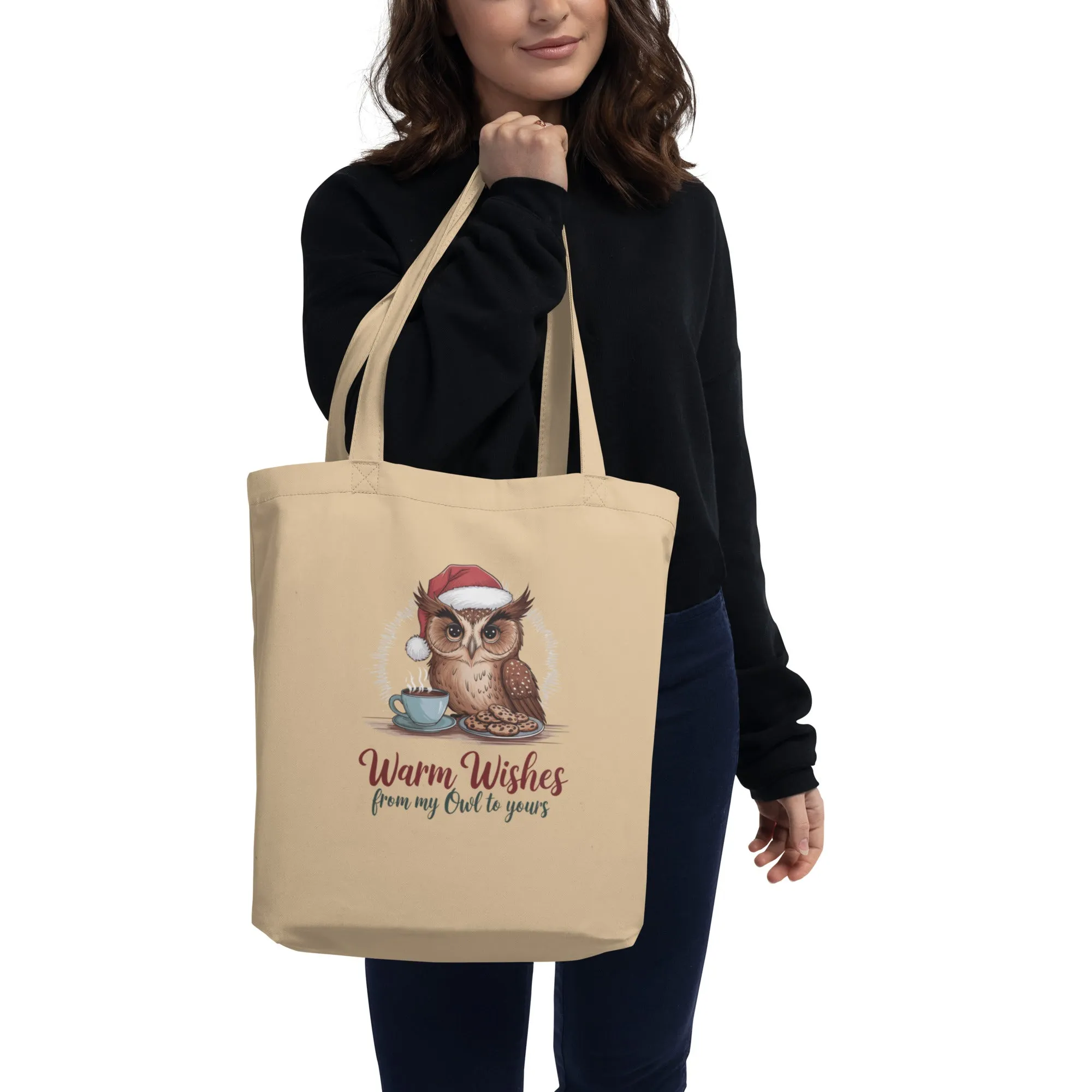 Eco Tote Bag: Owl Themed Sustainable, Versatile, and Stylish for Every Day