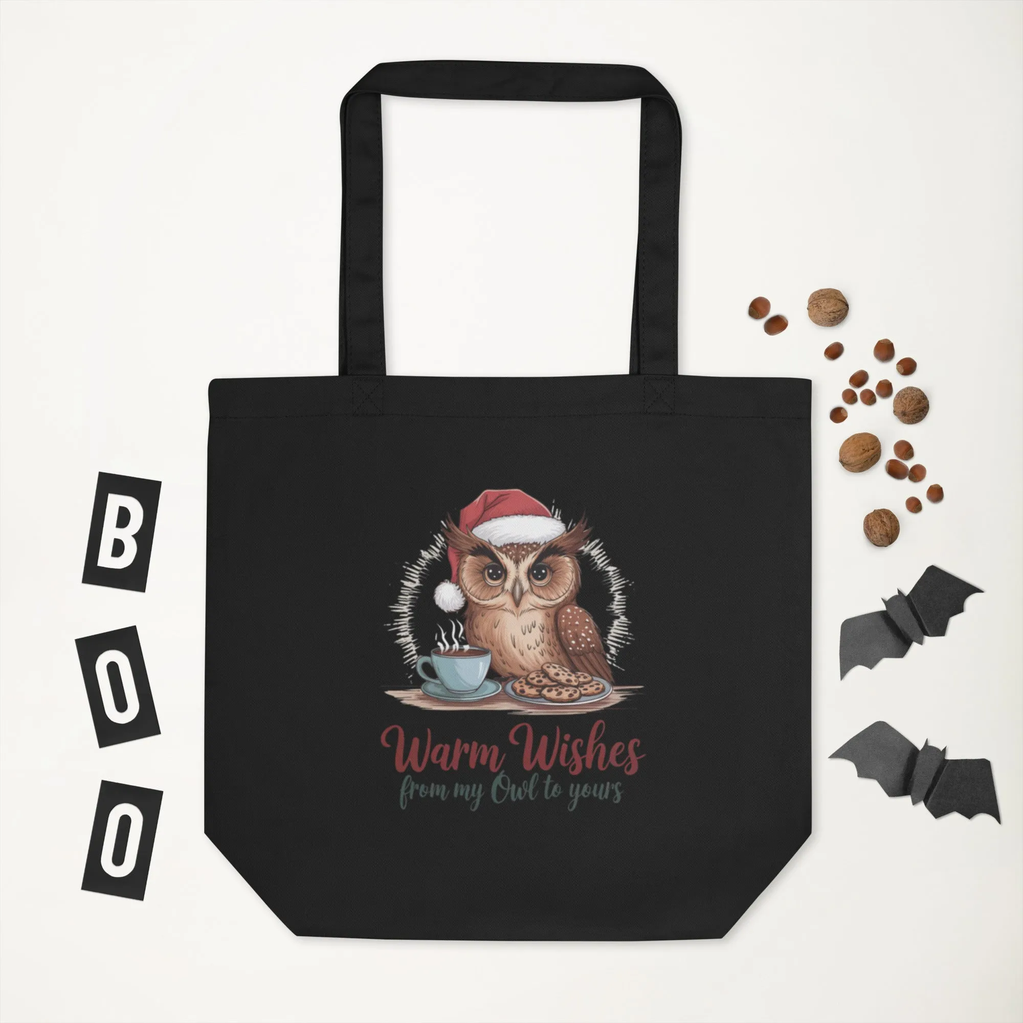 Eco Tote Bag: Owl Themed Sustainable, Versatile, and Stylish for Every Day