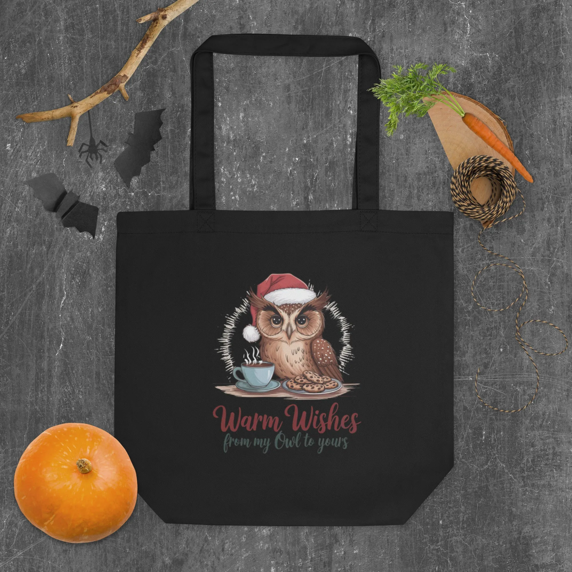 Eco Tote Bag: Owl Themed Sustainable, Versatile, and Stylish for Every Day