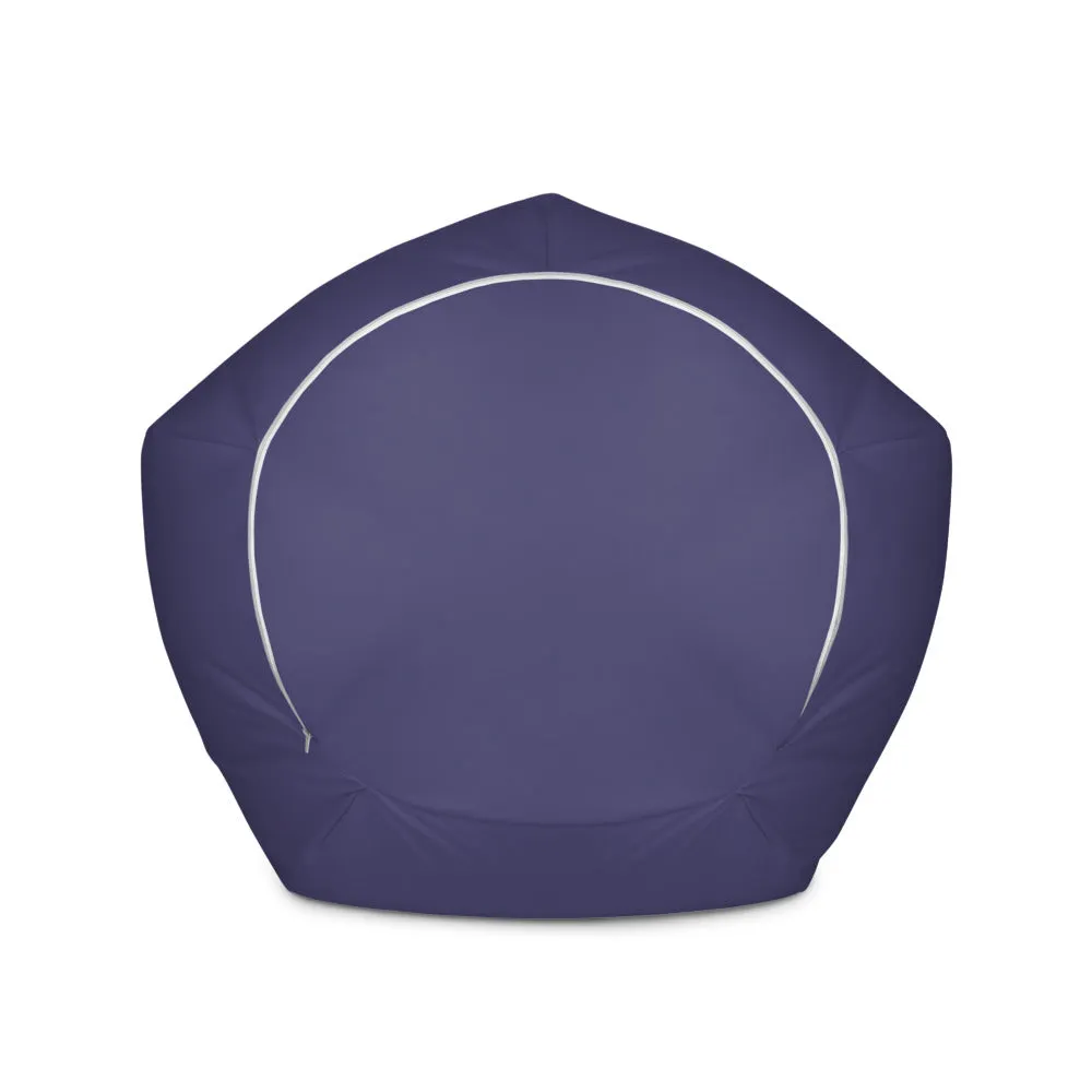 Eggplant - Sustainably Made Bean Bag Chair Cover
