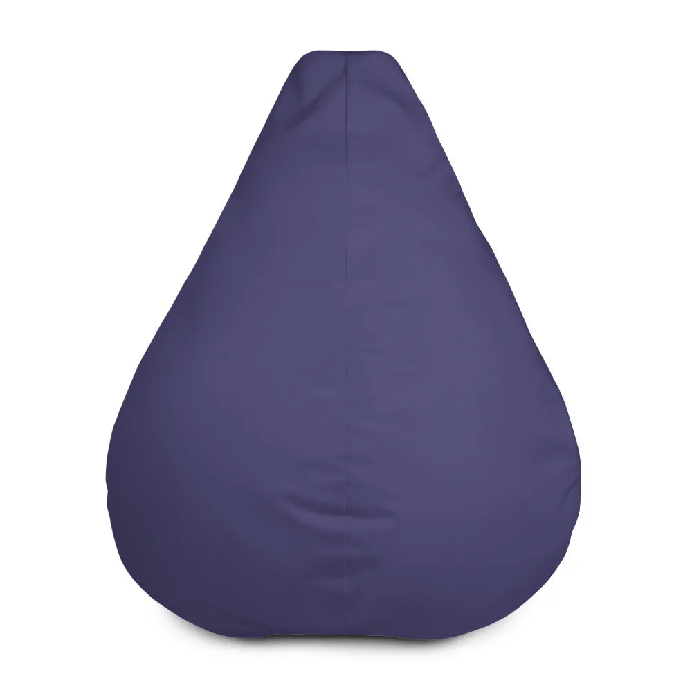 Eggplant - Sustainably Made Bean Bag Chair Cover
