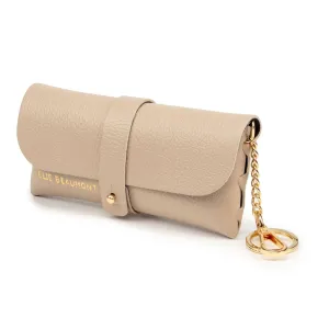 Elie Beaumont Spectacles/Sunglasses Case Biscuit