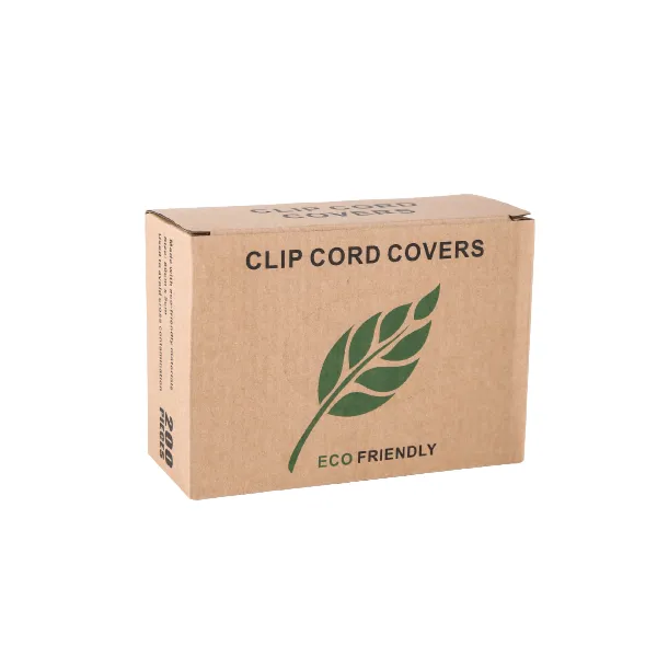 Elite Black Eco-Friendly Clipcord Covers 5cm x 80cm (200pcs/box)