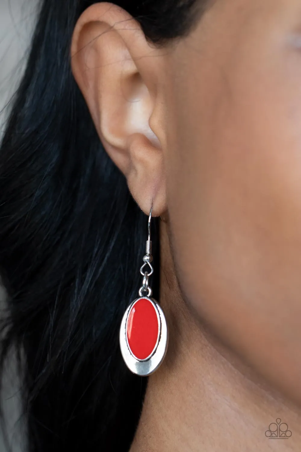 Endless Eclipse - Red Necklace - Paparazzi Accessories