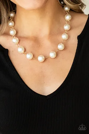 Ensconced in Elegance - Gold - Paparazzi Accessories