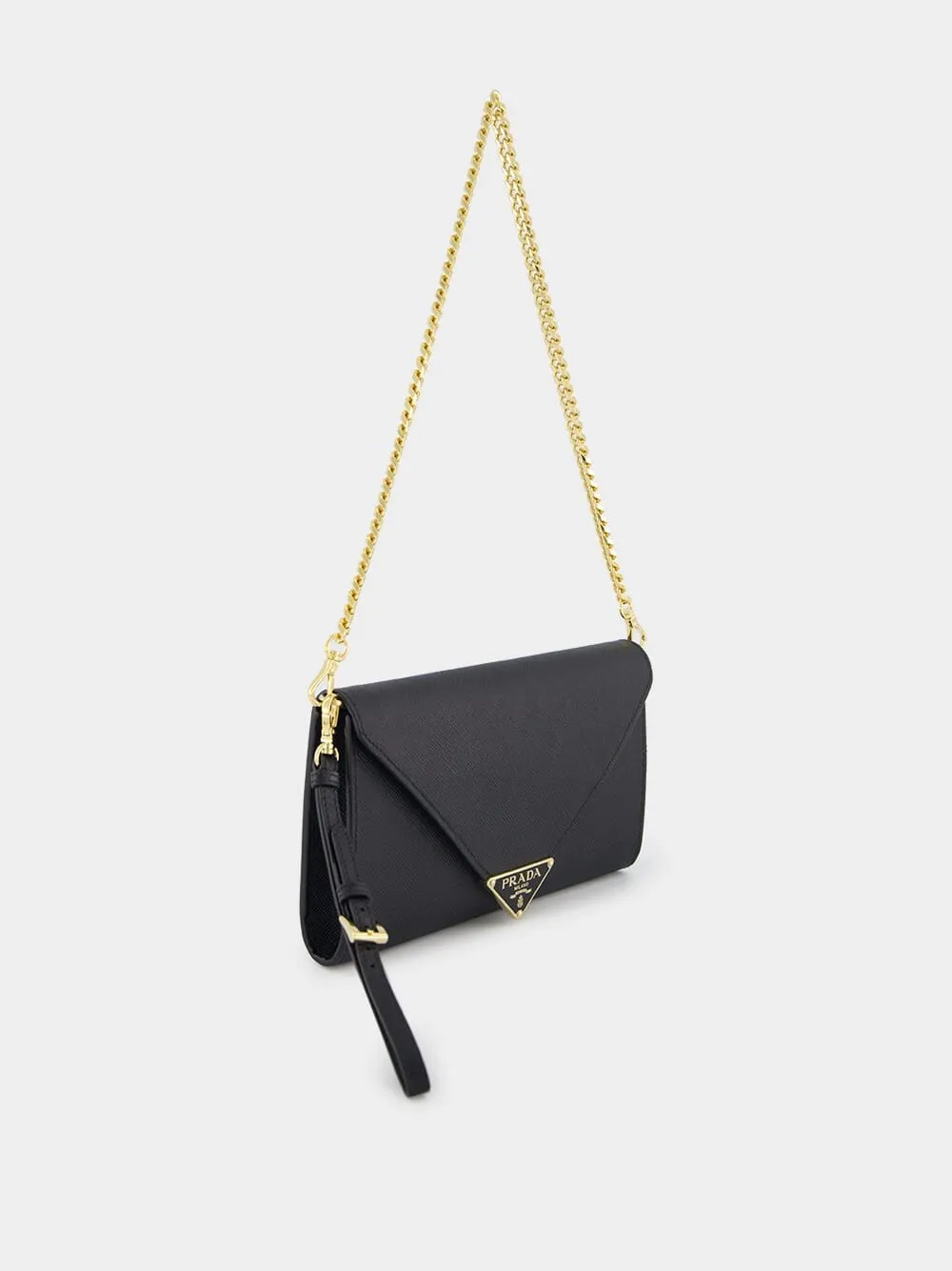 Envelope Leather Shoulder Bag